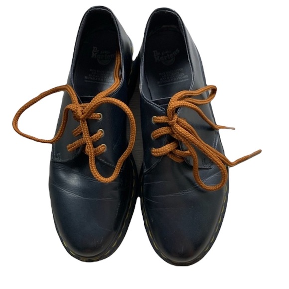 Dr. Martens Other - Dr. Martens Black Vegan Leather Lace Up Oxford Shoes
